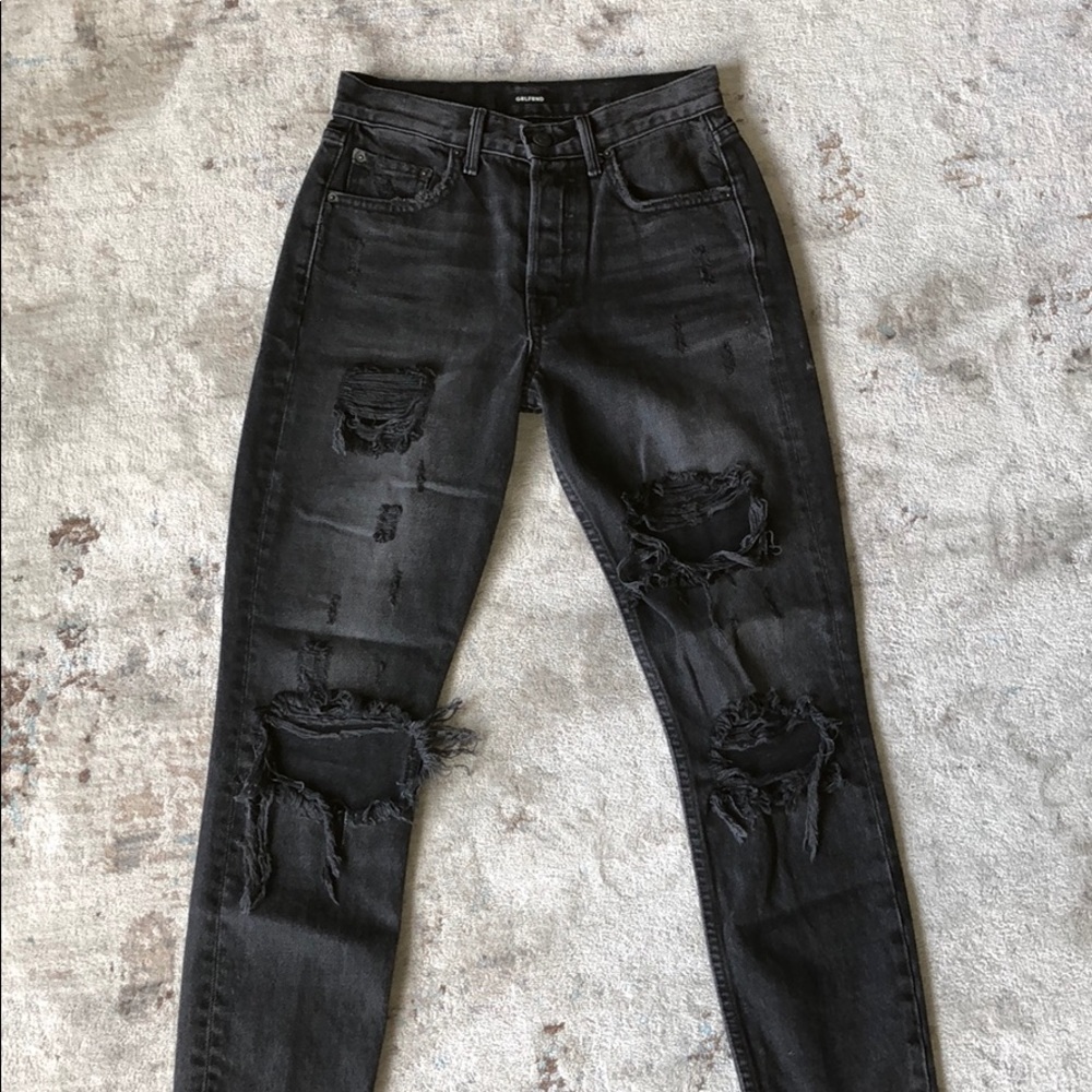 GRLFRND | Karolina High-Rise Skinny Jean w/ Slits